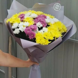Букет из хризантем
