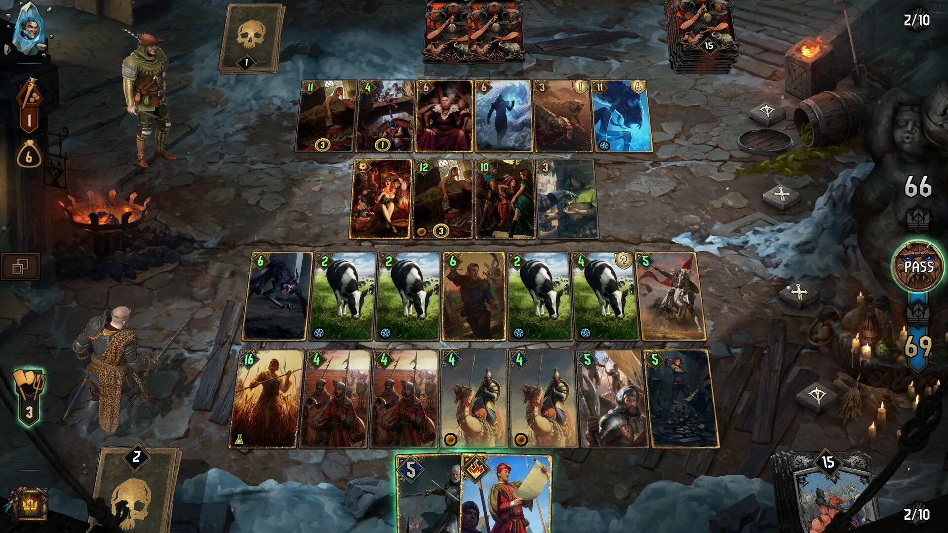 Ведьмак карточная игра на андроид. Ведьмак карточная игра. gwent ui. gwent скрин. gwent скриншот игры.