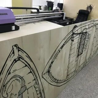Печать на фанере