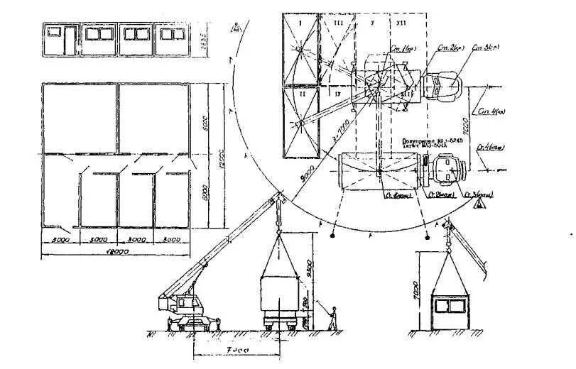 Привязка крана. Схема установки крана автомобильного для ППР. Схема привязки крана к зданию. Чертеж крана автомобильного для ППР. Привязка башенного крана к зданию.