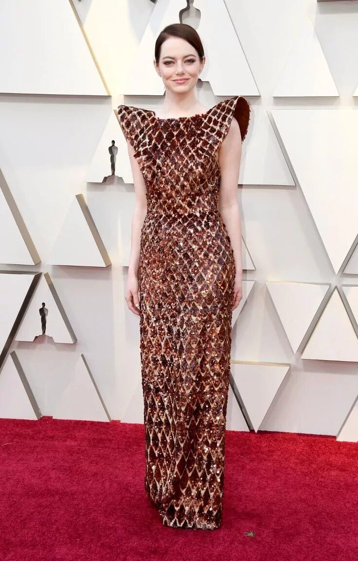 Emma stone oscar. Платье Эммы Стоун на Оскаре.