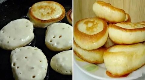 Оладушки на кефире по шагово