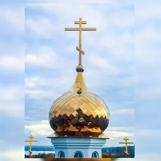 Фото креста на церкви