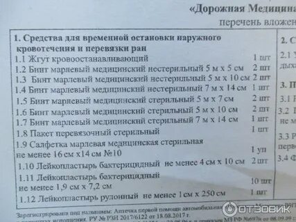 Сколько лейкопластырей положить в аптечку