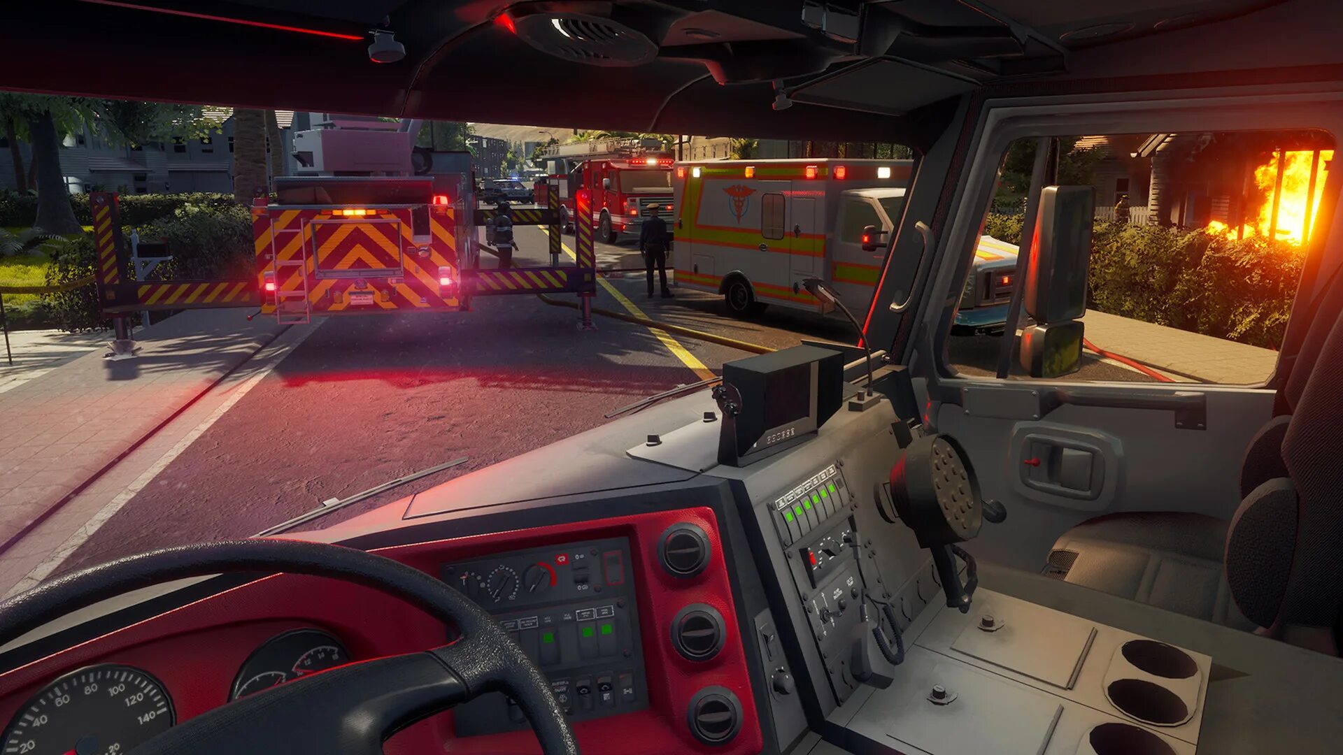 Firefighting simulator. Firefighting simulator - the squad. симулятор driver. squad ps5.