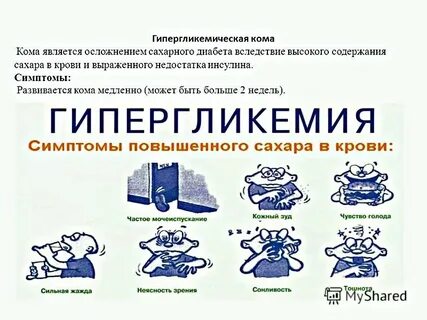 Диабет впасть в кому