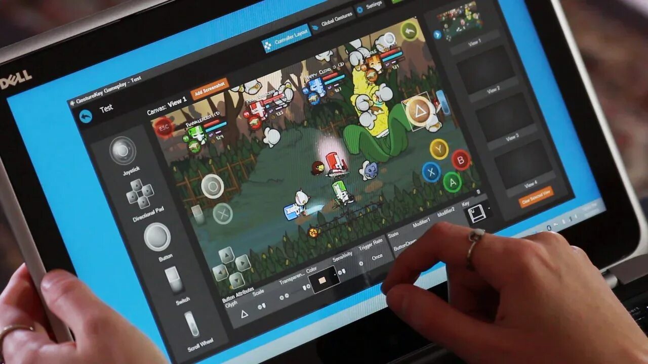 Приложение gameplay. Виртуальный геймпад для Windows 10. Игровой режим gestureworks. Virtual Gamepad Beta. Gestureworks Gameplay.