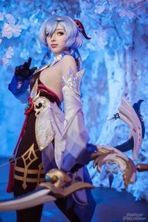Ganyu genshin cosplay