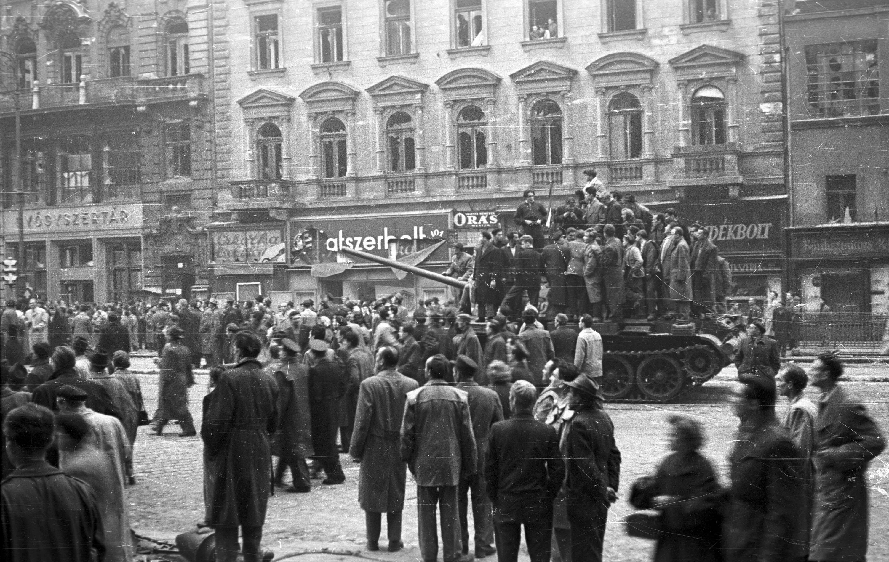 Венгерское восстание 1956. Венгерская революция 1956 года.