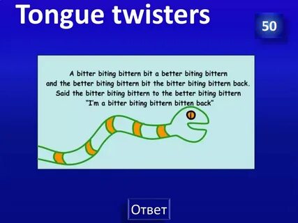 Wordwall tongue twisters