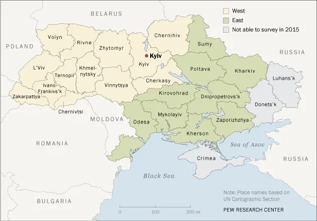 Карта 2015. Division of Ukraine. West Ukraine and East Ukraine. Divided Ukraine Map. Карта la Republique ukrainienne.