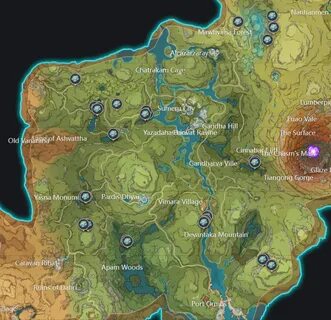 All kalpalata lotus locations