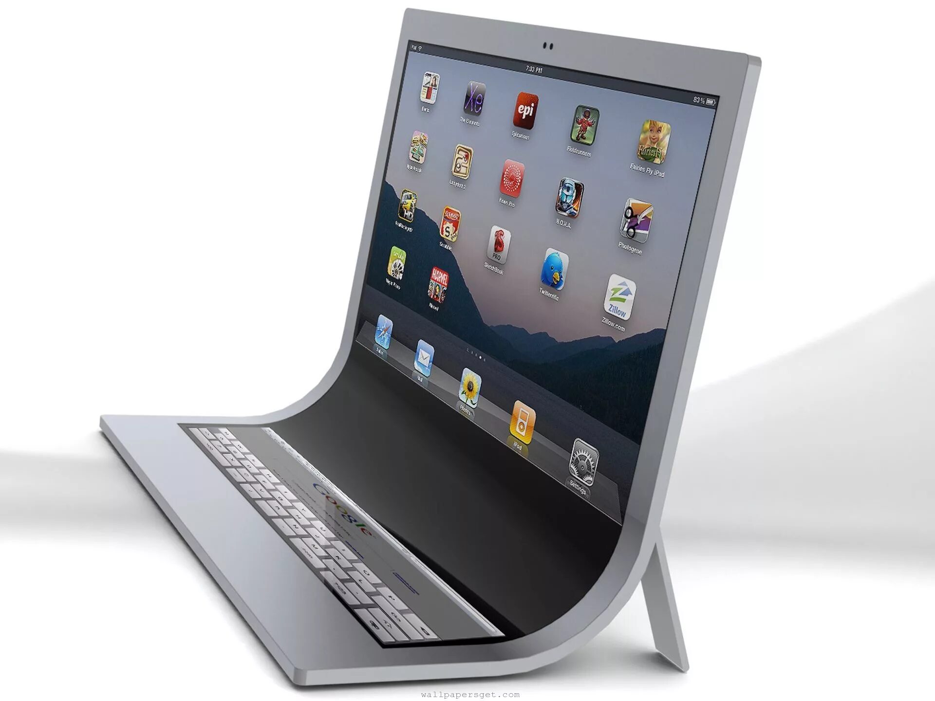 Hp lim компьютер. Как будут выглядеть компьютеры. Голограмма компьютер. Будущее компьютеров. Ноутбук будущего.