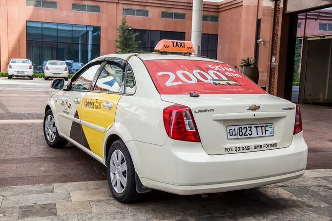 Gentra Taxi. Такси Узбекистан Ташкент.