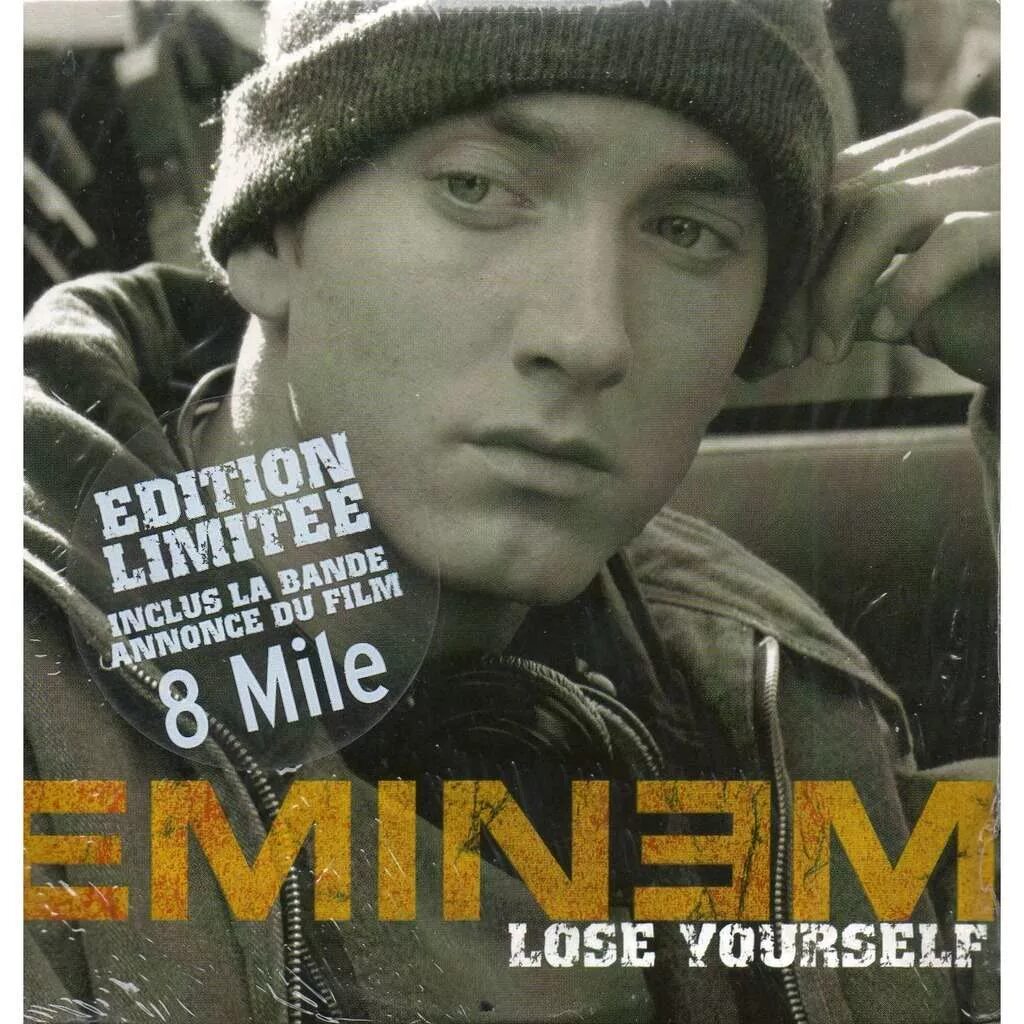 Lose yourself на русском текст. Eminem lose yourself. Eminem lose yourself диски. Lose yourself 8 миля. Eminem lose yourself album.