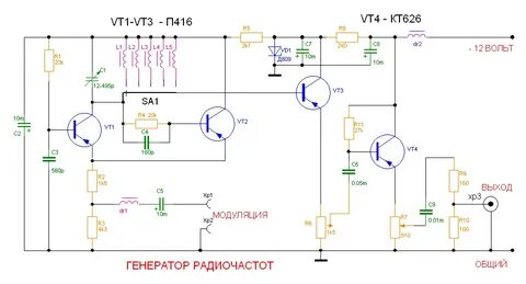 Простой сигнал генератор своими руками
