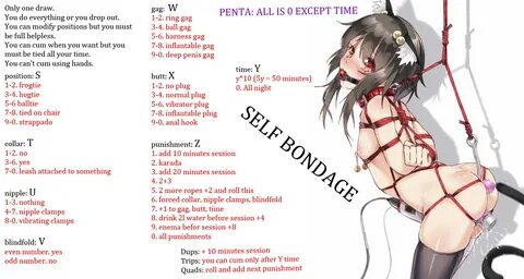 Self Bondage Frogtie.