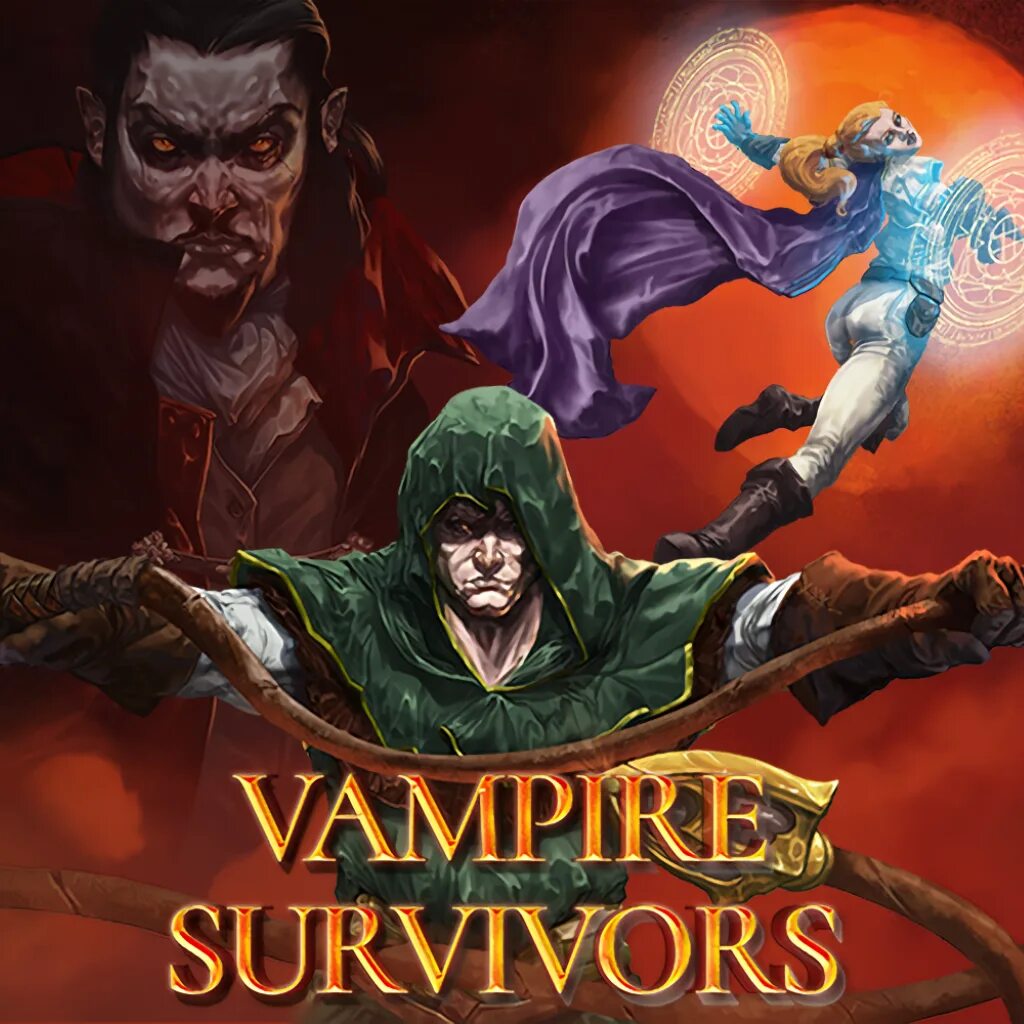 Игра Vampire Survivors. Заклинатель Vampire Survivors. Вампайр сурвайвл