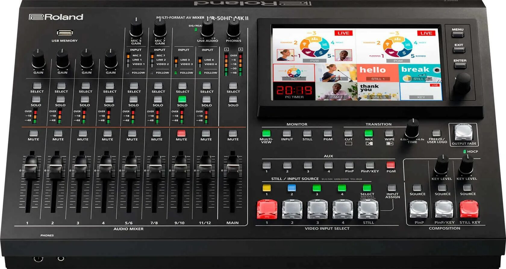 Видео микшеры. Микшерный пульт roland hd60 + hdr. Микшерный видеопульт roland. Видео микшеры. Roland v-4ex.
