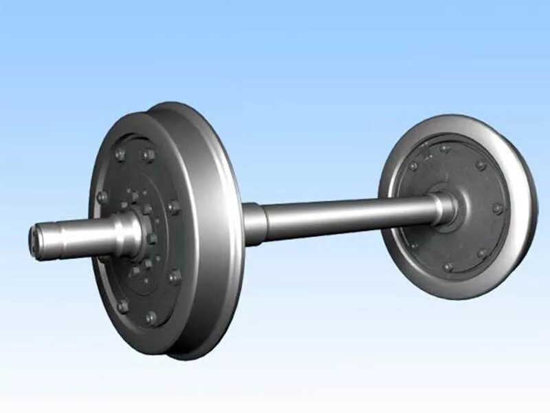 Модель колесной пары