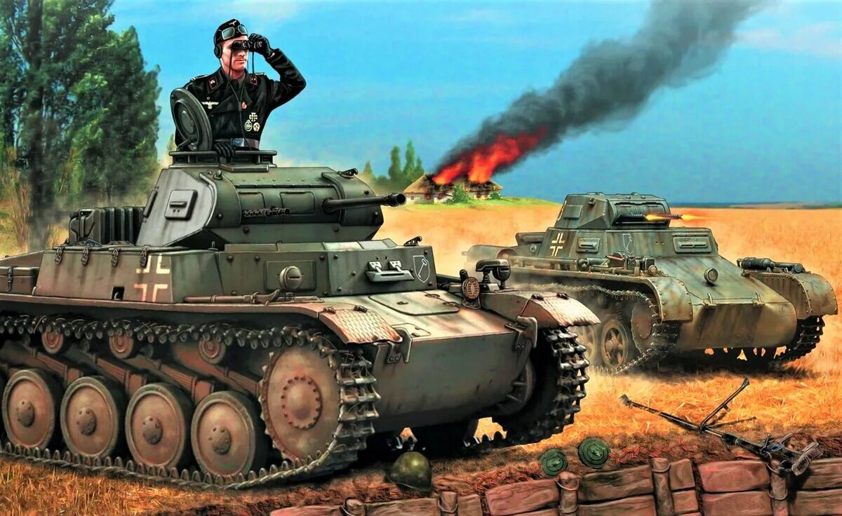 Танковые войны 1. Панцер 2. Панзер м10. PZ Kpfw 9.