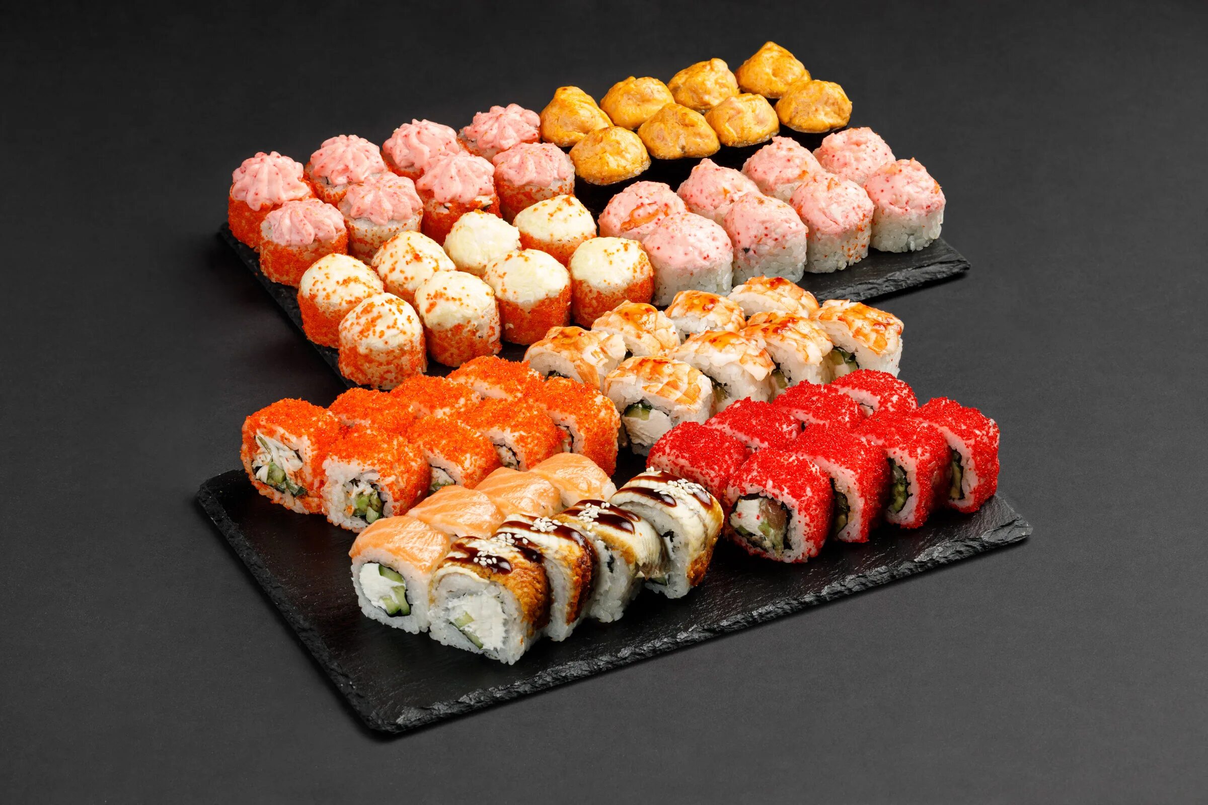 Макароллыч. Ролл якудза. Роллы в королеве с доставкой. Японские сеты. Сет 15 премиум.