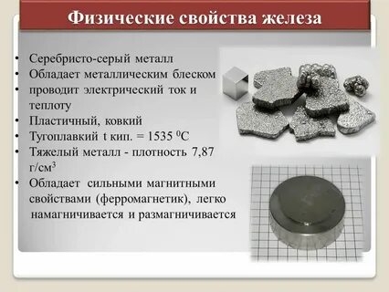 Железо ковкий металл информатика