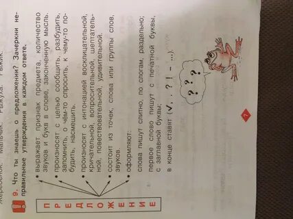 4 предложения со словарными словами