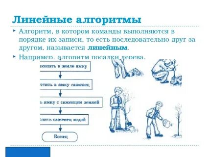 Представьте в виде построчной записи