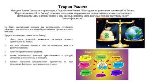 Тест определить ценности