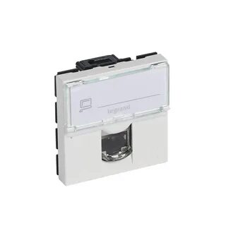 Розетка rj45 кат 5e 1 модуль