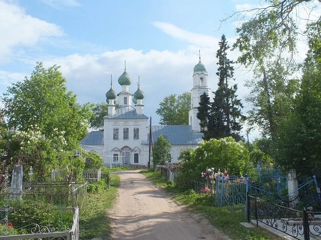 Погода на неделю в любиме ярославской. Храм в Любиме Ярославской области.