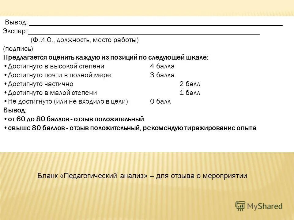свободная должность место