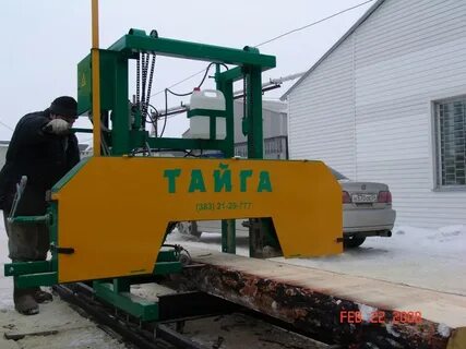 Ленточная пилорама тайга