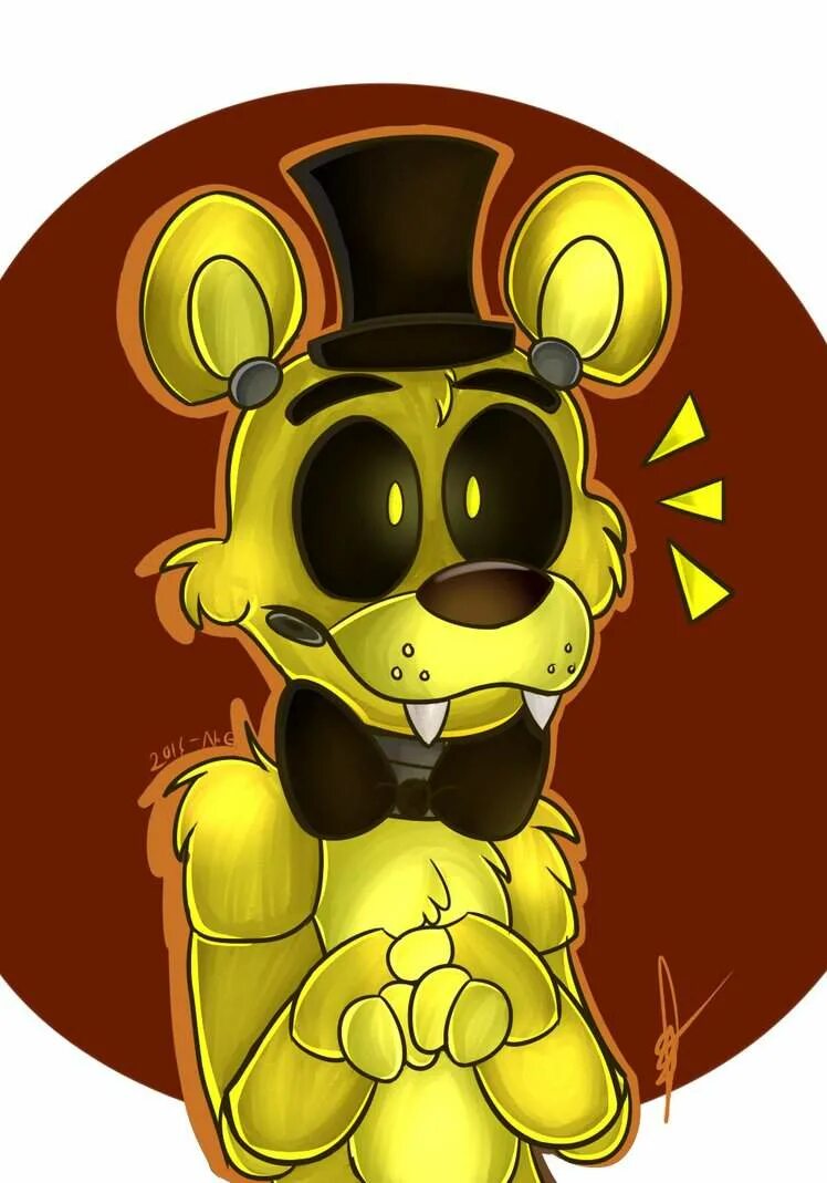 Аниматроник голден фредди. Золотой fnaf. Фнаф золотой фредди. Голден фредди. Золотой fnaf.