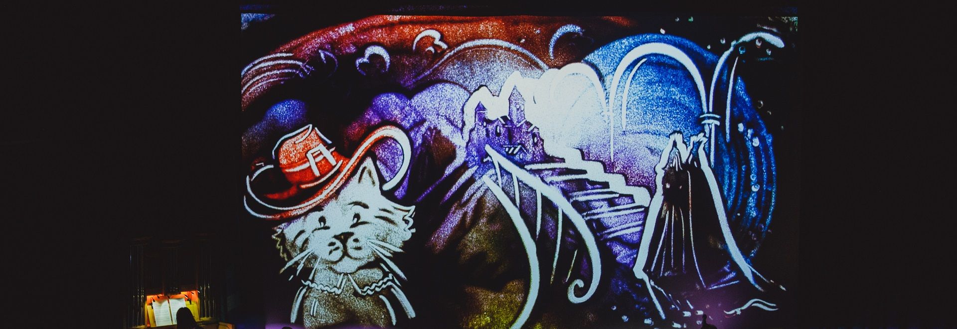 

Билеты на Сказка с органом и песочной анимацией. Кот в сапогах (Дарвиновский музей)