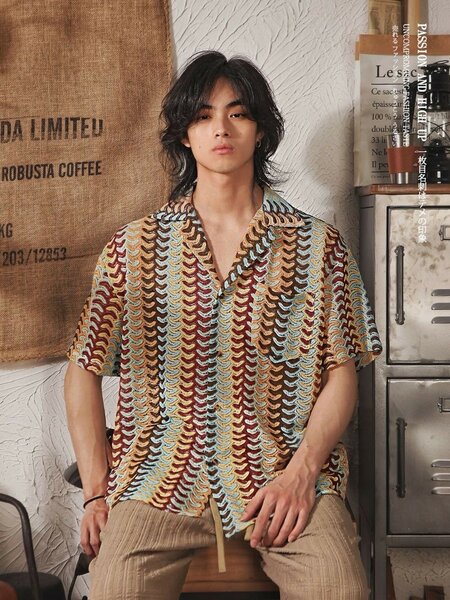 Colored Knit Shirt