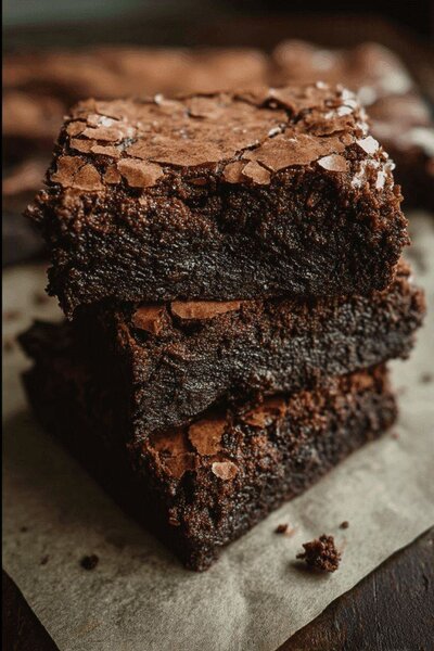 Délicieux Brownies au Chocolat