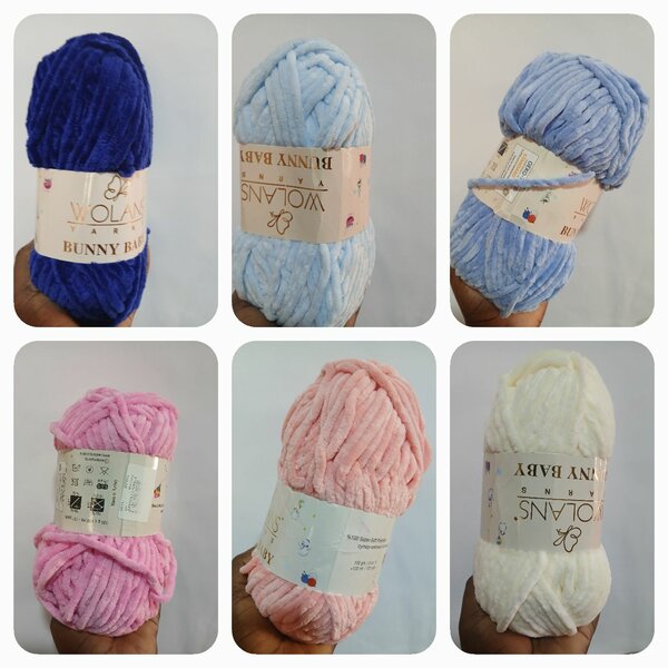 Velvet yarns