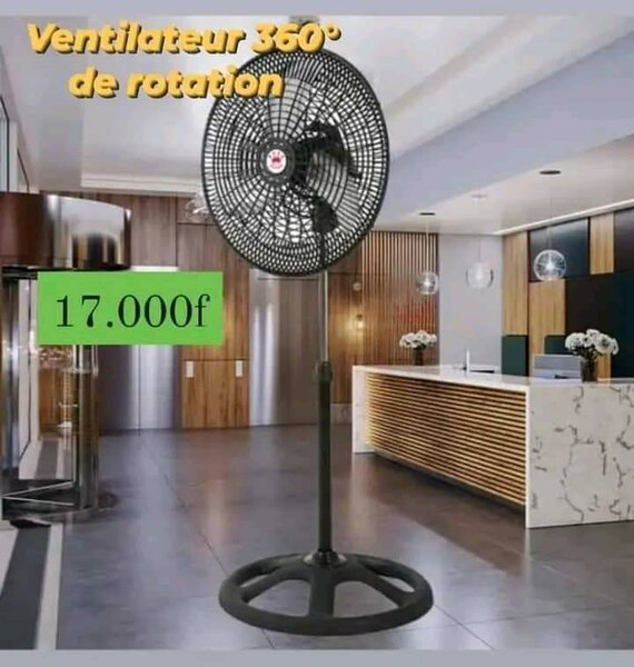  VENTILATEURS ULTRA PUISSANT 360°