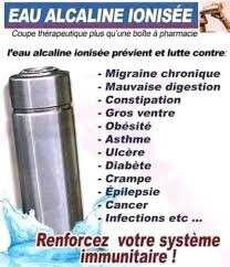 Gobelet Alcalin Ionisé Longrich