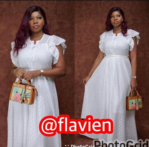 Robe en dentelle