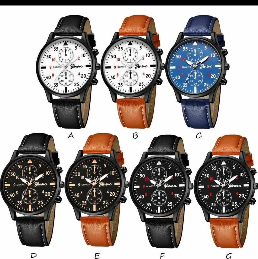 Montre homme quartz élégante