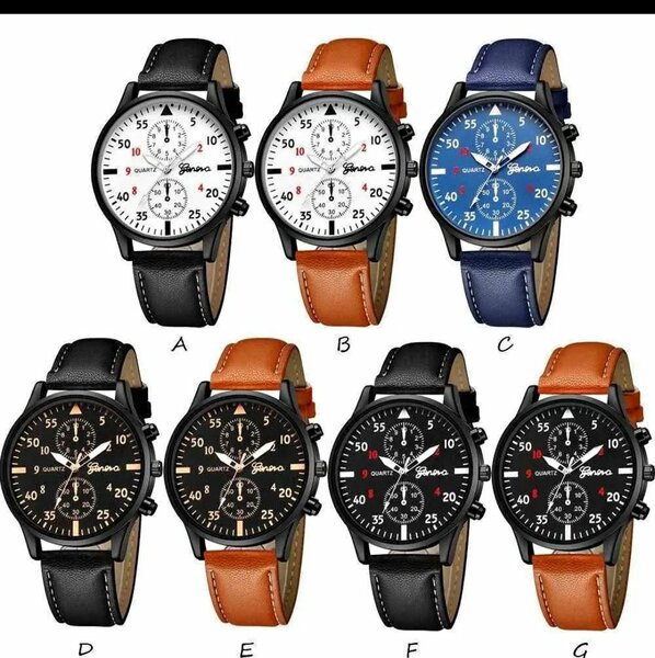 Montre homme quartz élégante