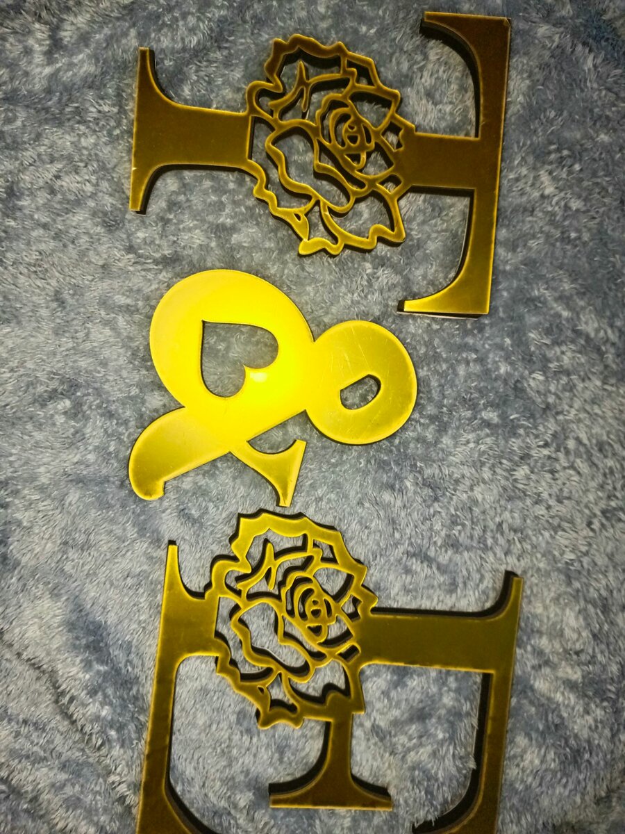 Lettre de décoration