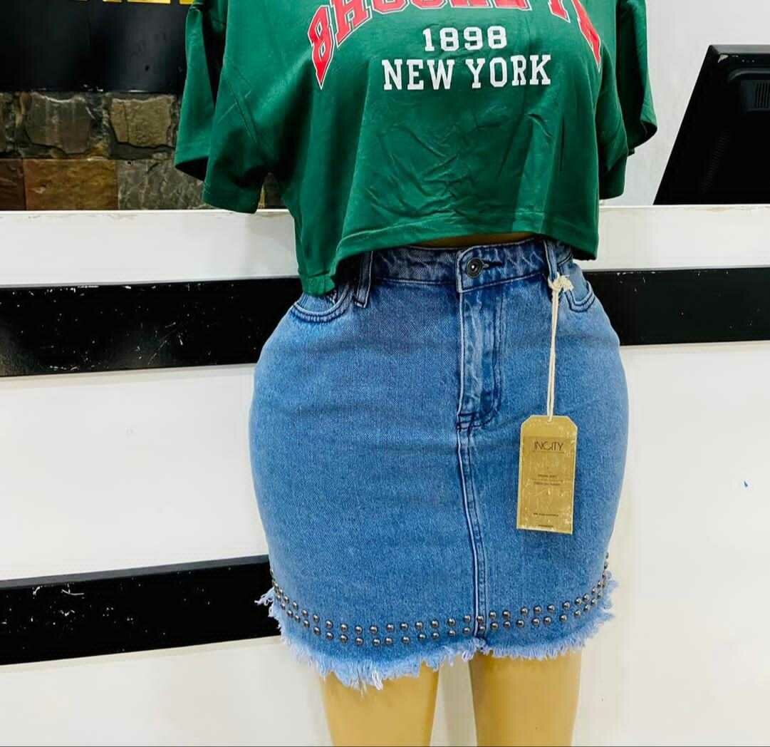 Top and skirt