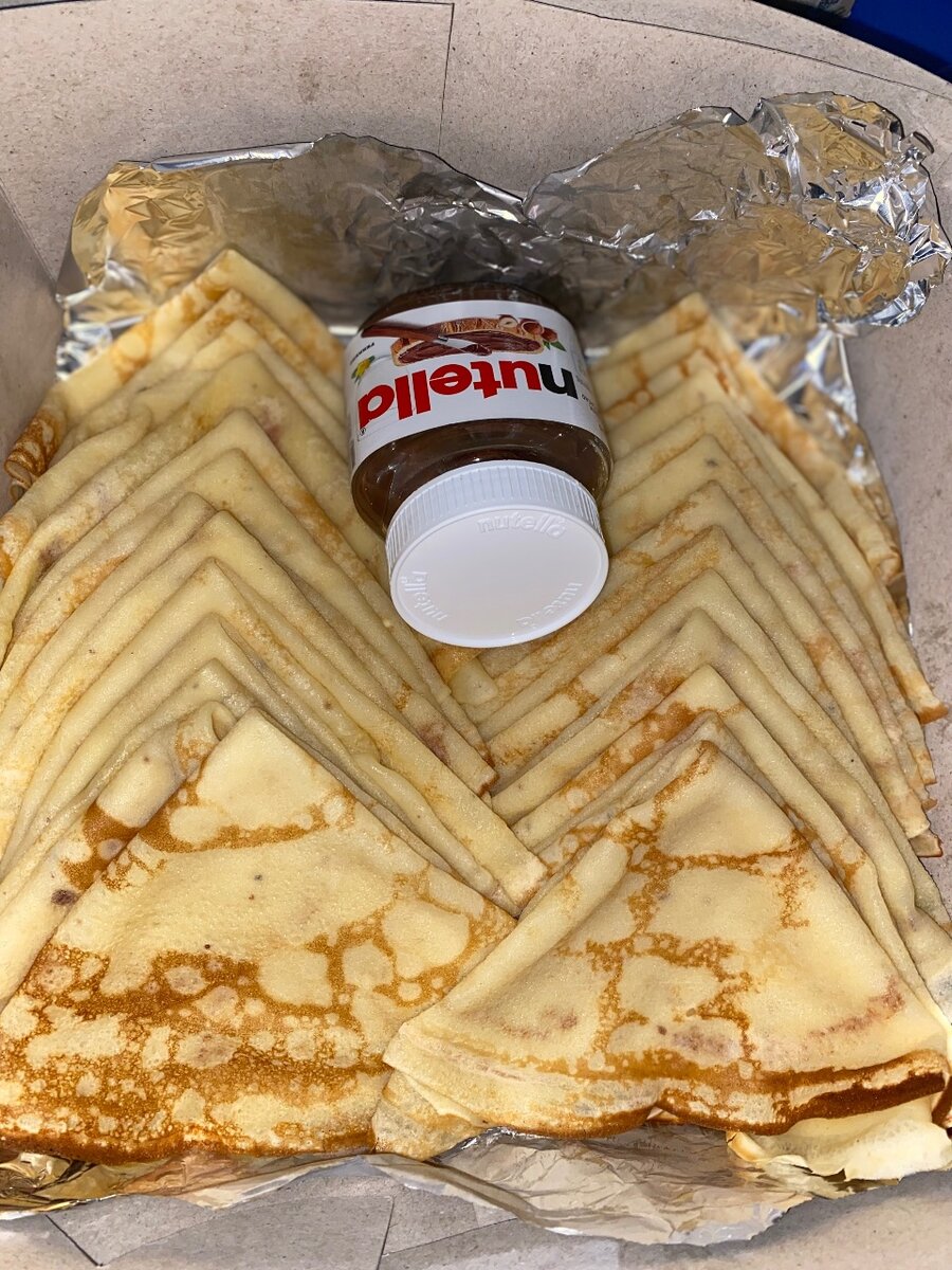 Box de crêpes nature