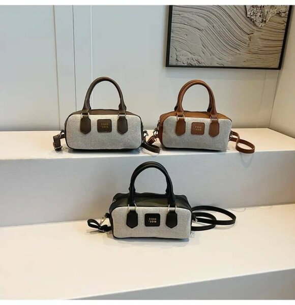 Sac à main élégant en toile