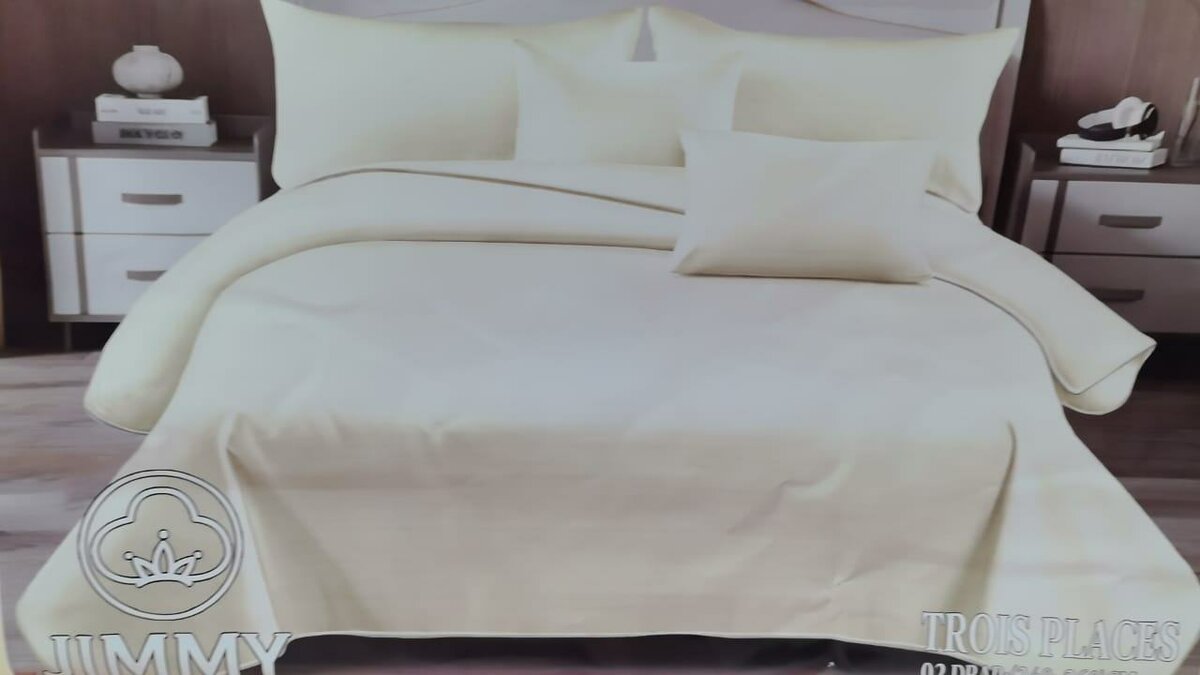 Ensemble de literie luxe 3 pièces