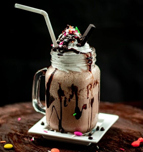 Chocolate milkshakes
